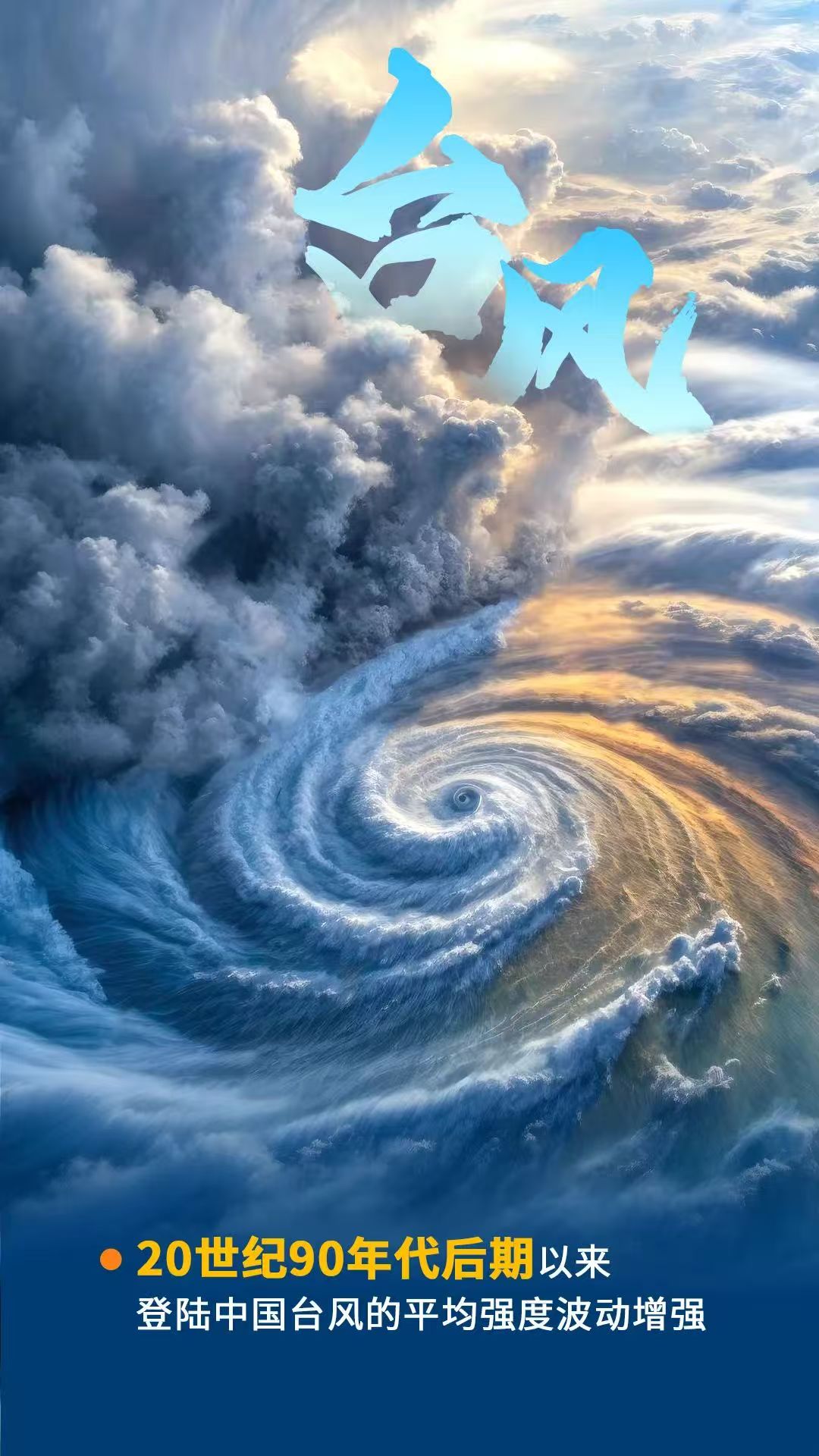 台风 - 20世纪90年代后期以来登陆中国台风的平均强度波动增强