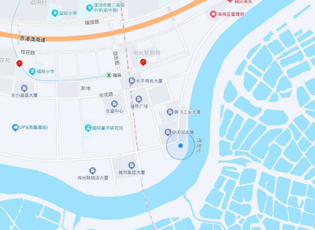 深圳市福田区国资国企产业创新中心位置地图
